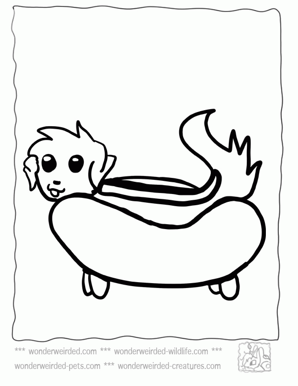 31 Weird Animal Coloring Pages Printable 2