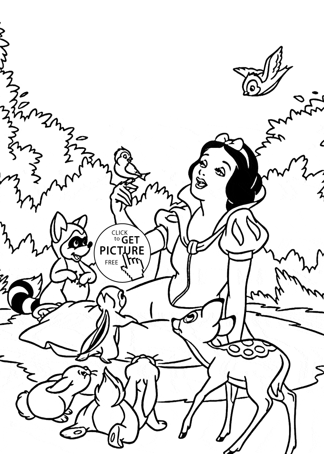 32 Animal Scene Coloring Pages Printable 19