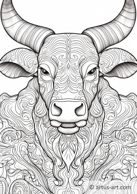 32 Bold Longhorn Coloring Pages Printable 5