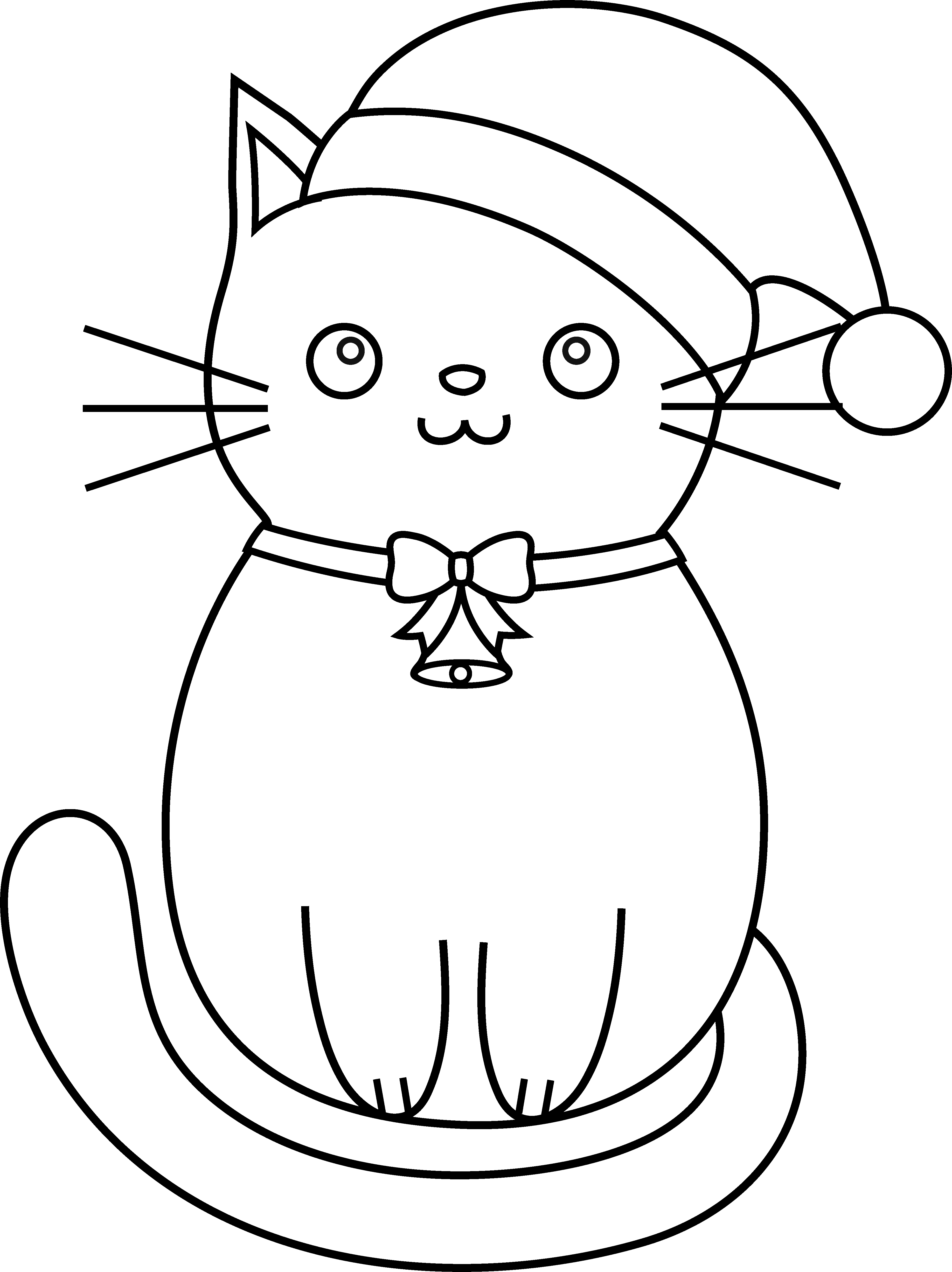 32 Cute Cat Face Coloring Page Printable 31