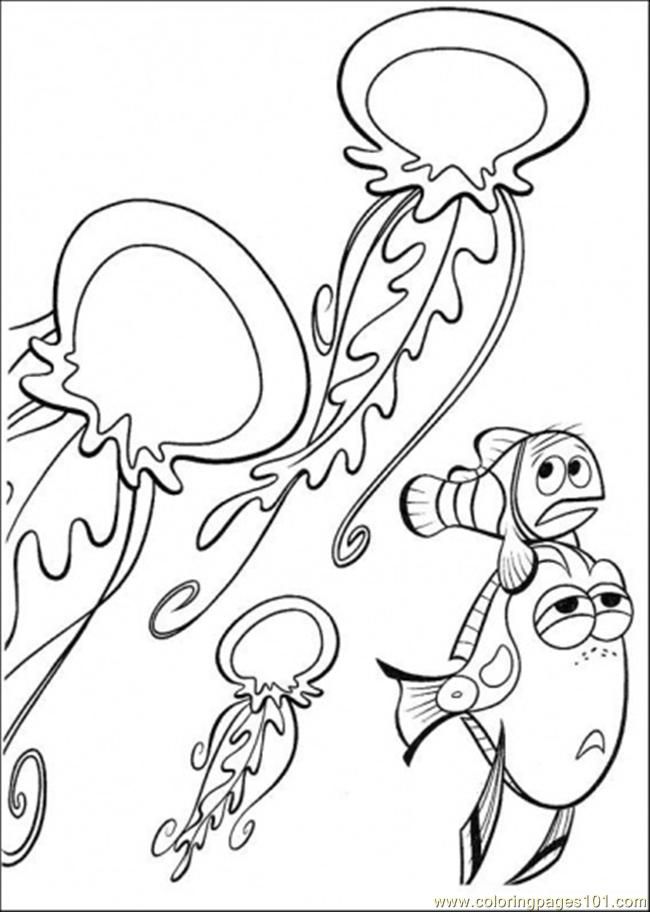 32 Exciting Finding Nemo Coloring Pages Printable 10