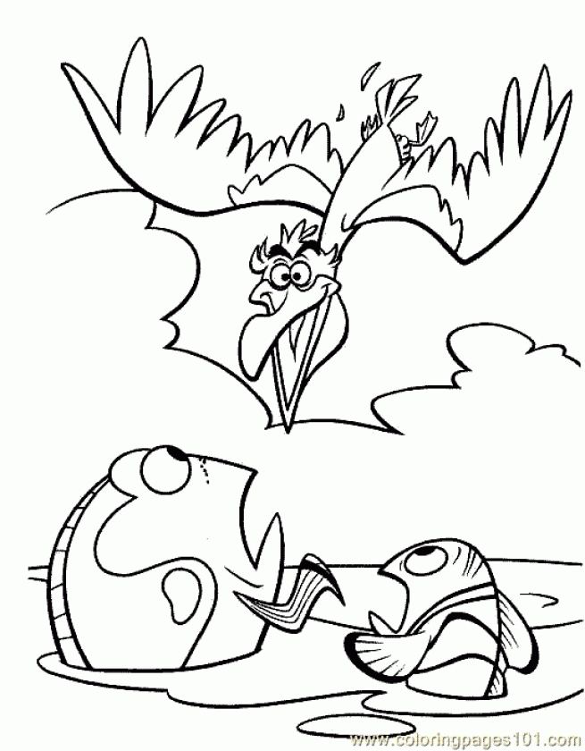 32 Exciting Finding Nemo Coloring Pages Printable 22