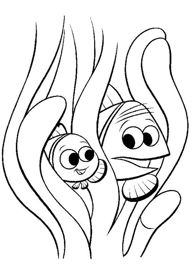 32 Exciting Finding Nemo Coloring Pages Printable 28