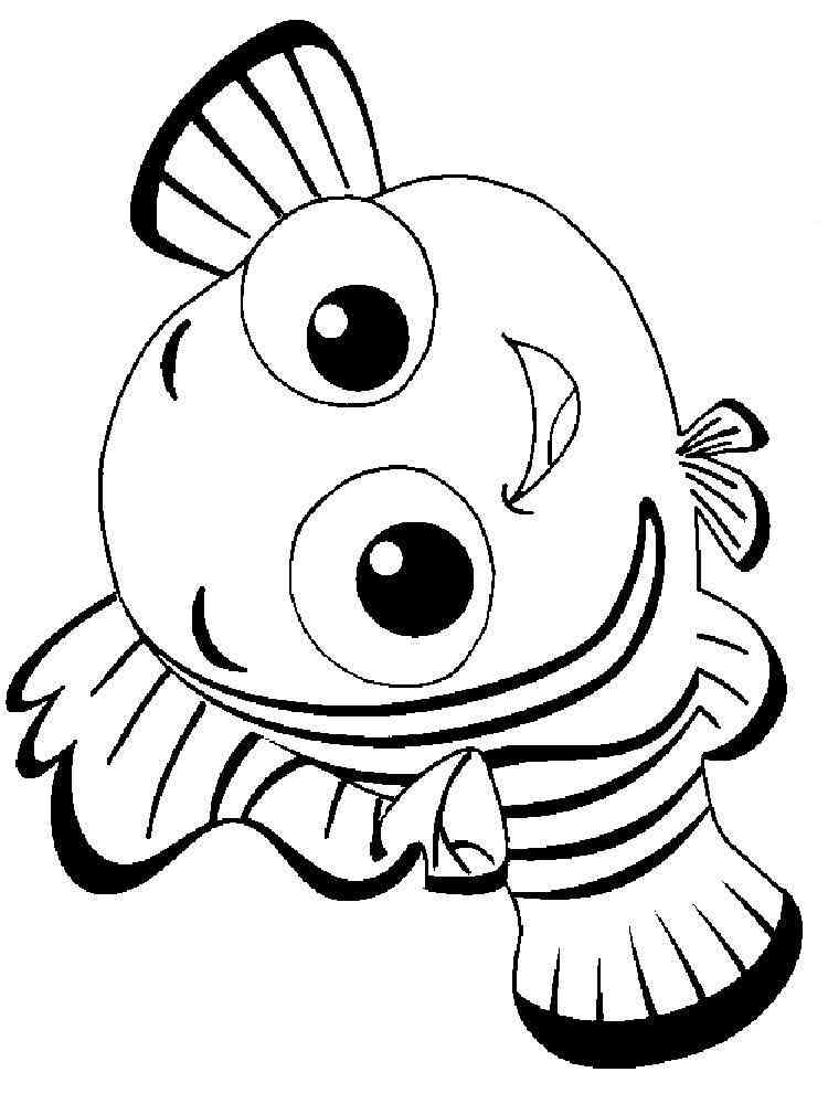 32 Exciting Finding Nemo Coloring Pages Printable 31