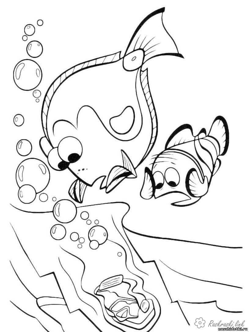 32 Exciting Finding Nemo Coloring Pages Printable 33