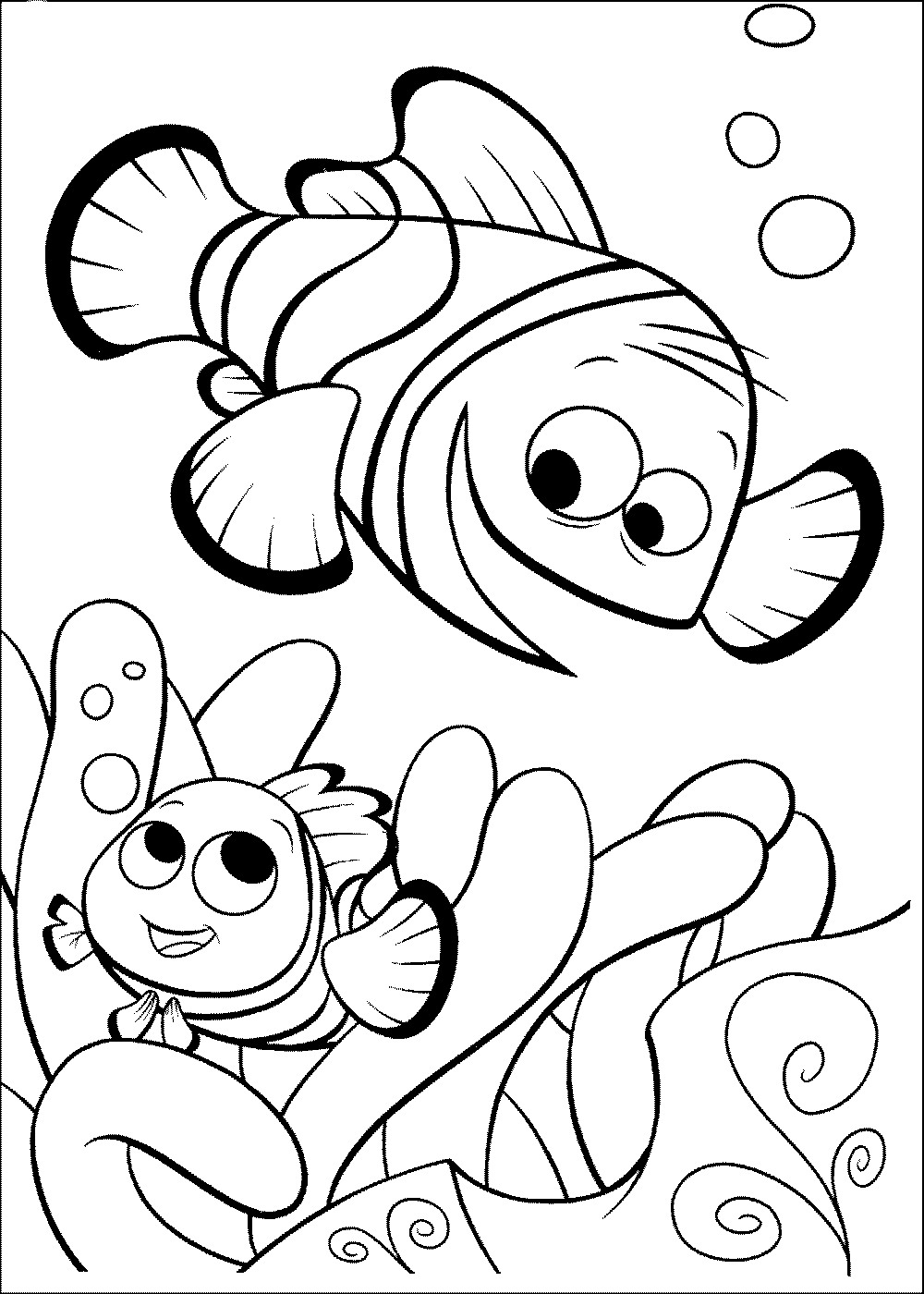 32 Exciting Finding Nemo Coloring Pages Printable 5