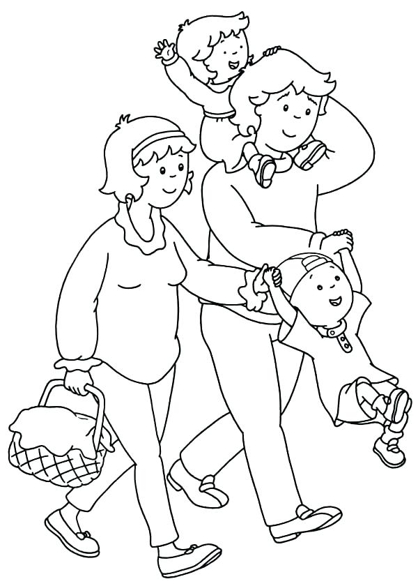 32 Family Coloring Pages Printable 15