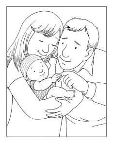 32 Family Coloring Pages Printable 16