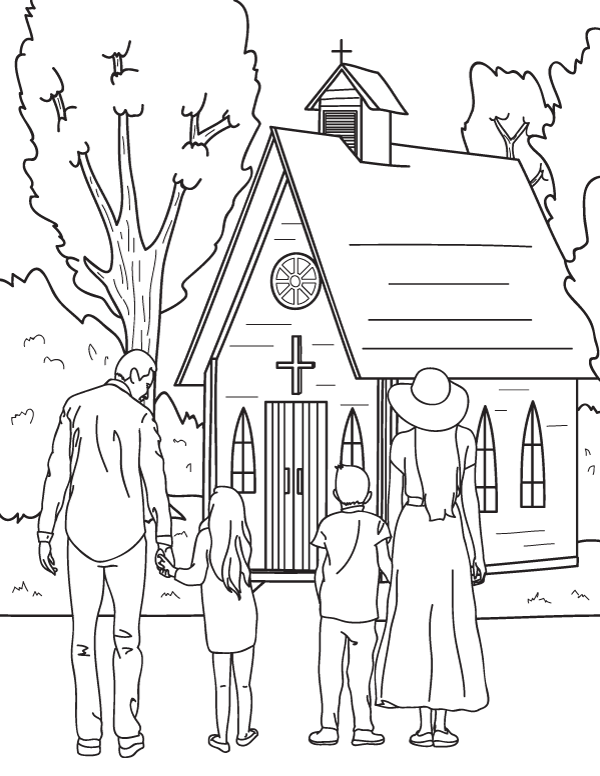 32 Family Coloring Pages Printable 22