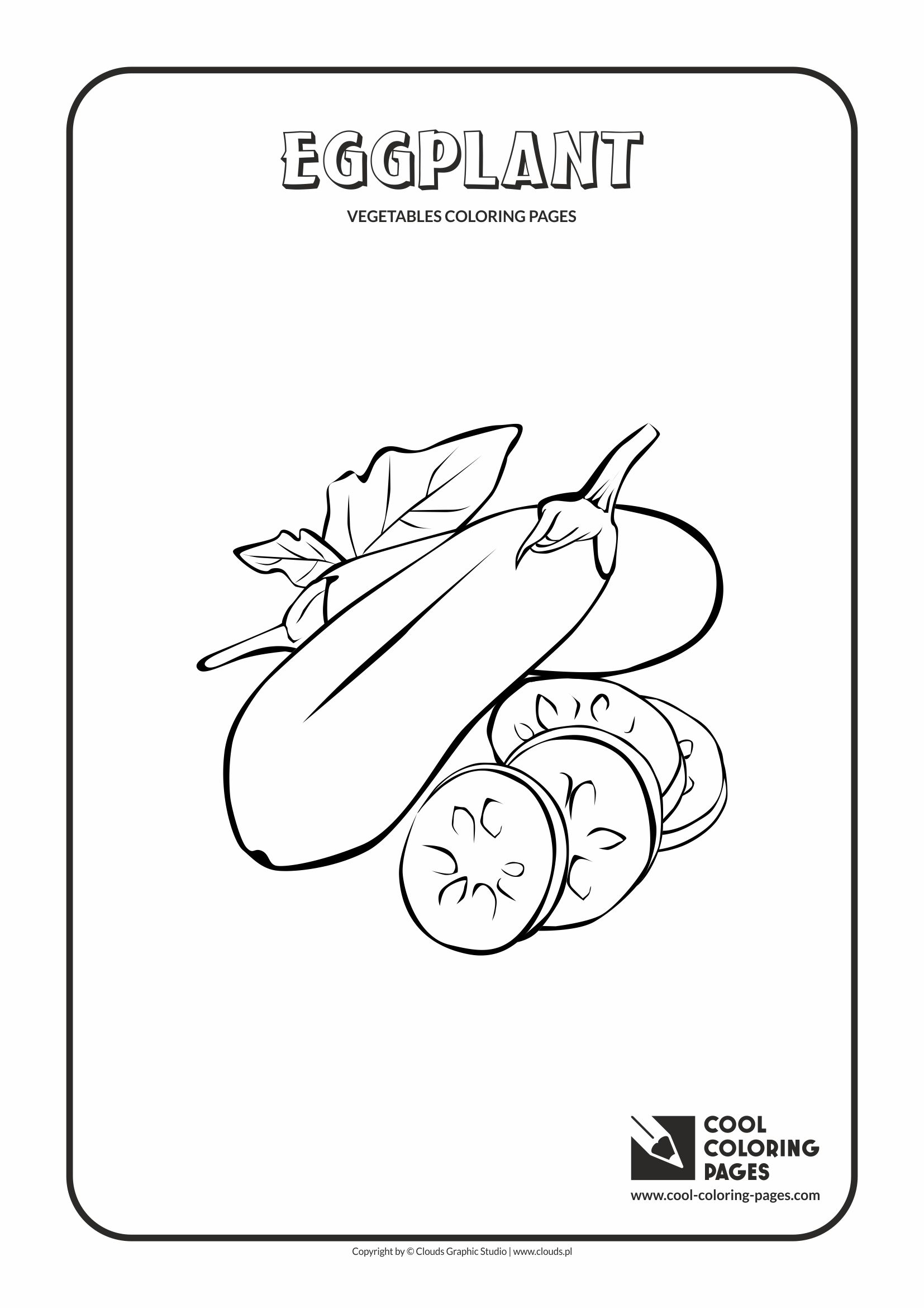 32 Fresh Eggplant Coloring Pages Printable 18