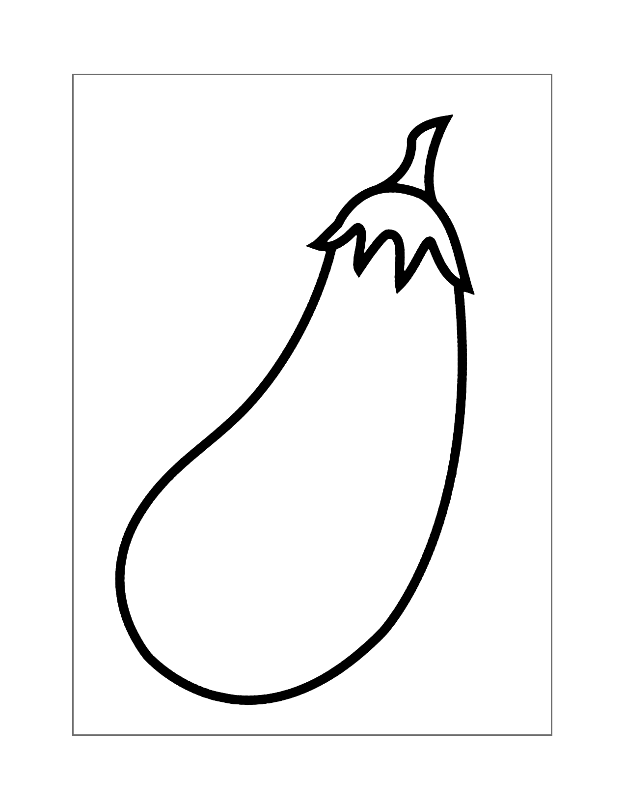 32 Fresh Eggplant Coloring Pages Printable 22