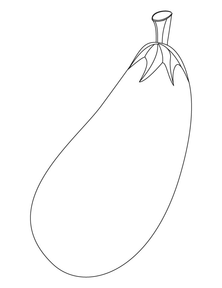 32 Fresh Eggplant Coloring Pages Printable 24