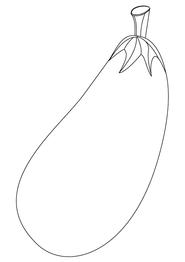 32 Fresh Eggplant Coloring Pages Printable 8