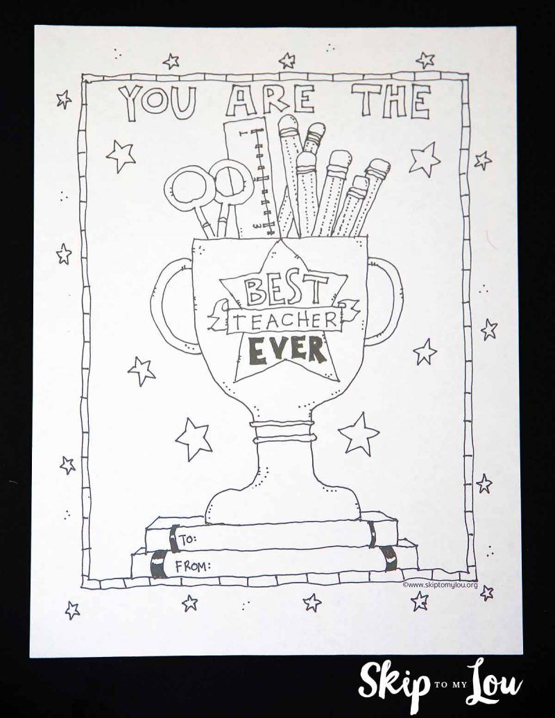 32 Inspiring Teacher Coloring Pages Printable 15