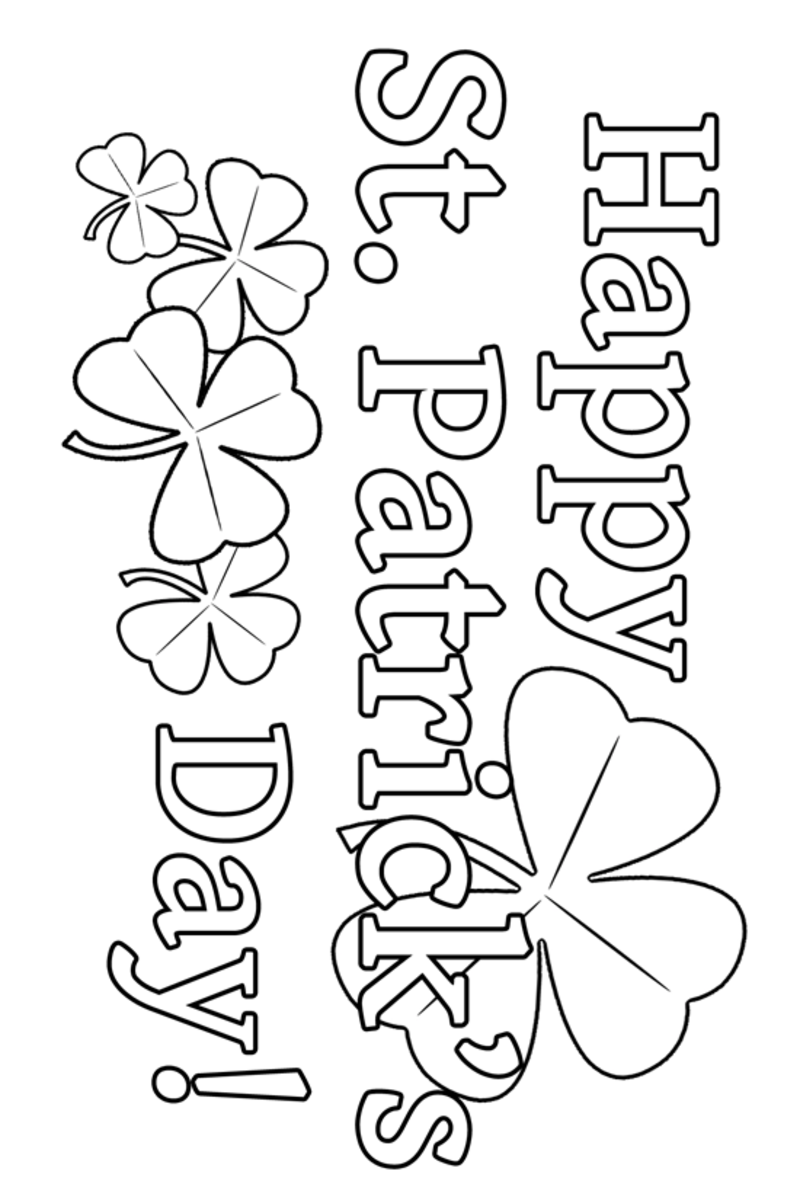 33 Crayola St Patrick's Day Coloring Pages Printable 11