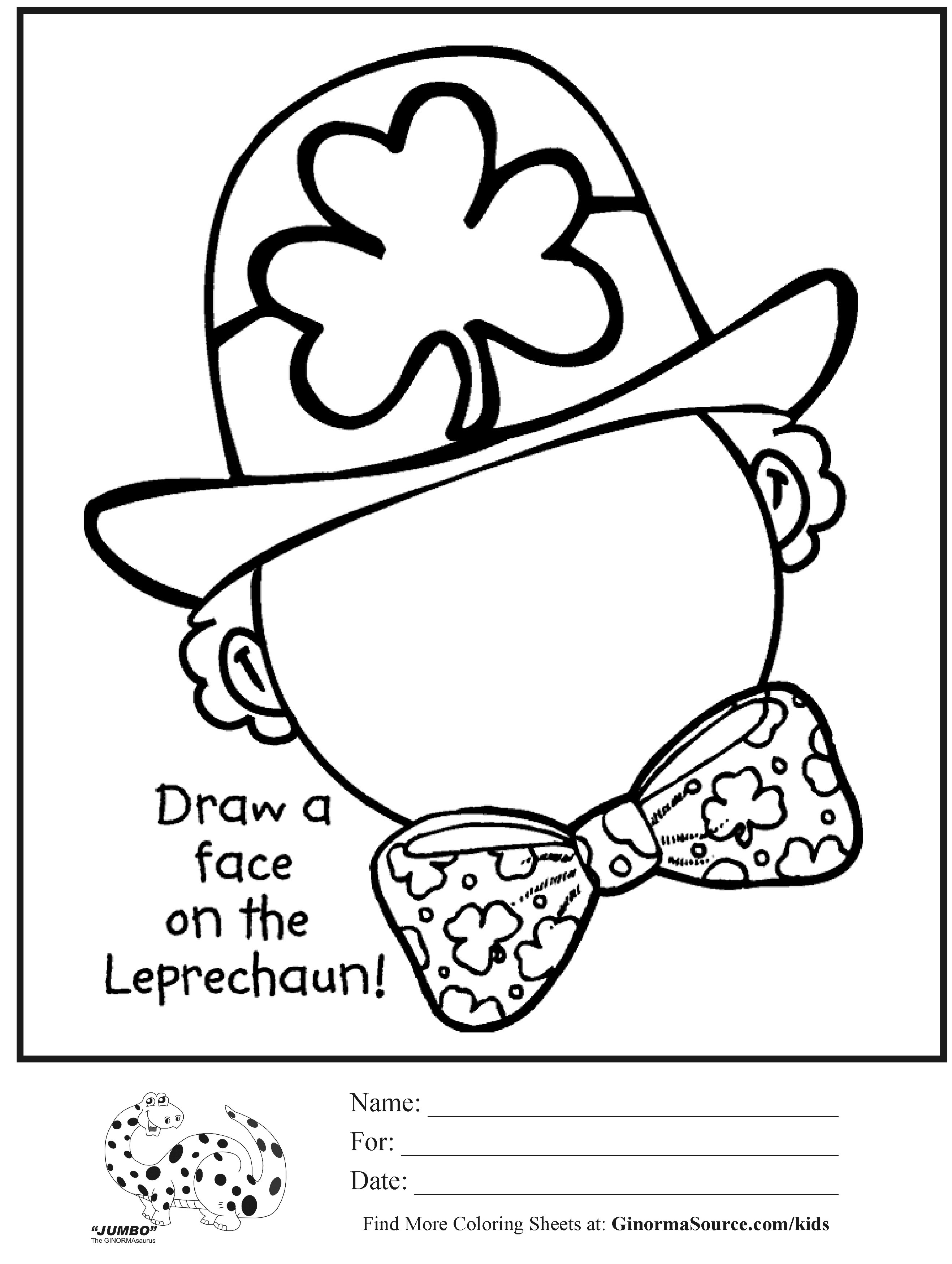 33 Crayola St Patrick's Day Coloring Pages Printable 15