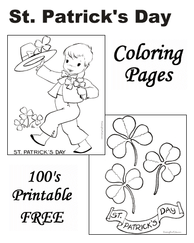 33 Crayola St Patrick's Day Coloring Pages Printable 16