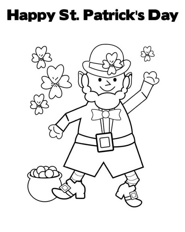 33 Crayola St Patrick's Day Coloring Pages Printable 22