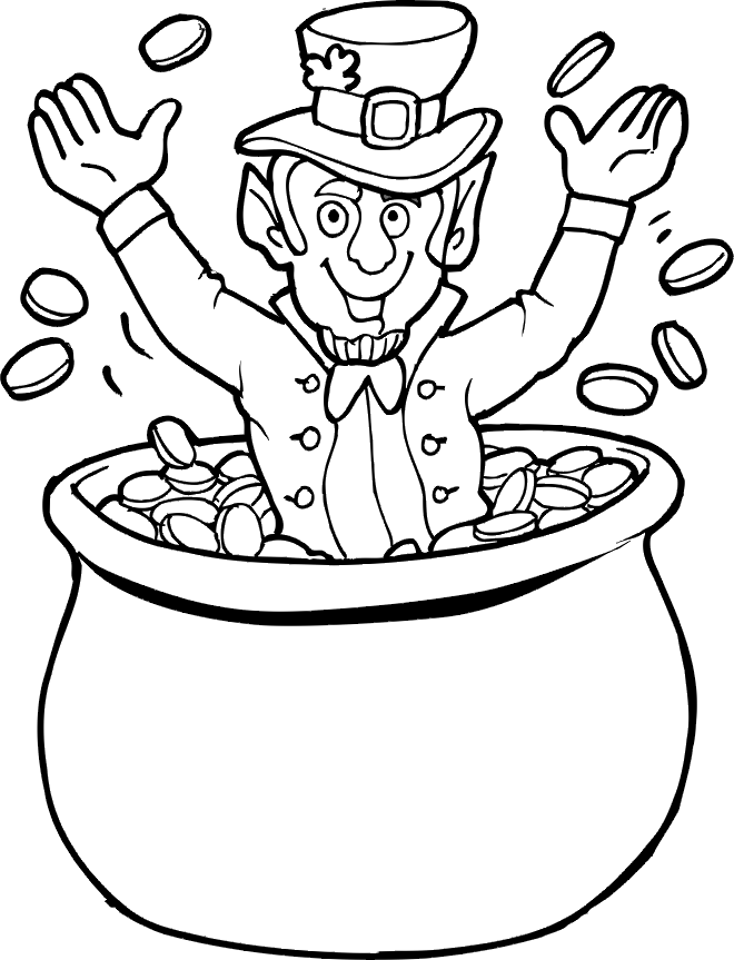 33 Crayola St Patrick's Day Coloring Pages Printable 25