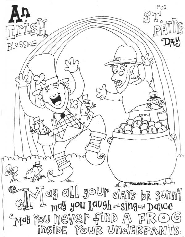 33 Crayola St Patrick's Day Coloring Pages Printable 27