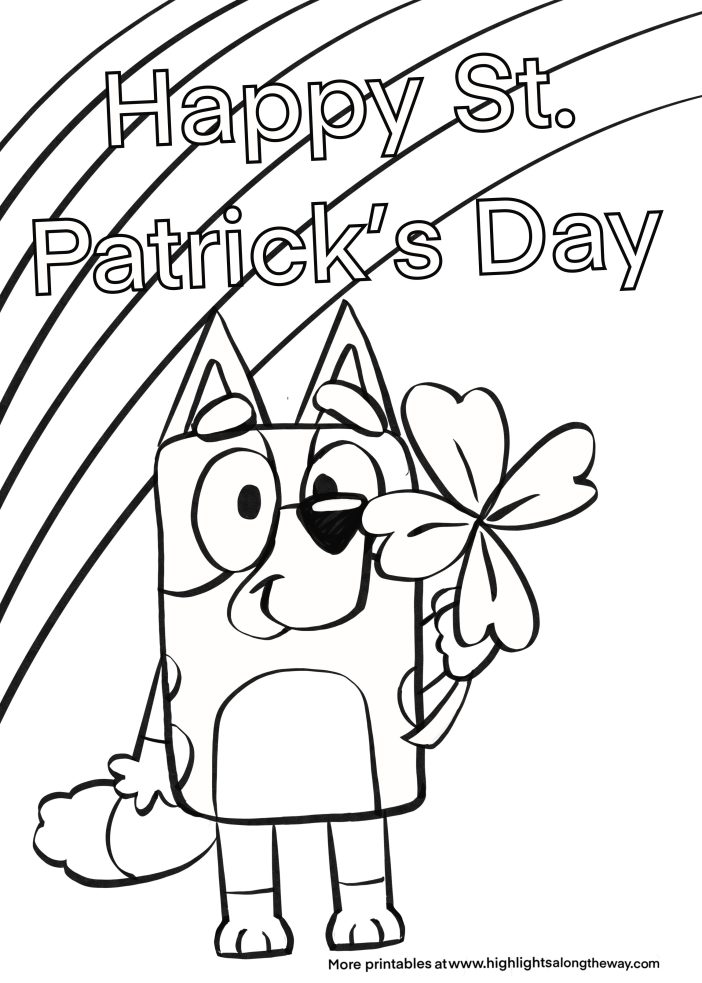 33 Crayola St Patrick's Day Coloring Pages Printable 7