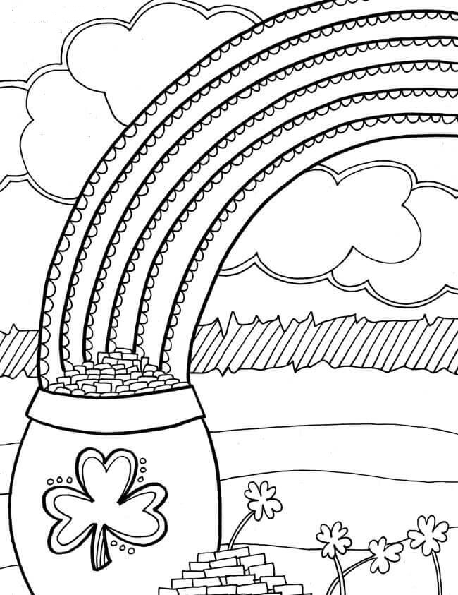 33 Crayola St Patrick's Day Coloring Pages Printable 9