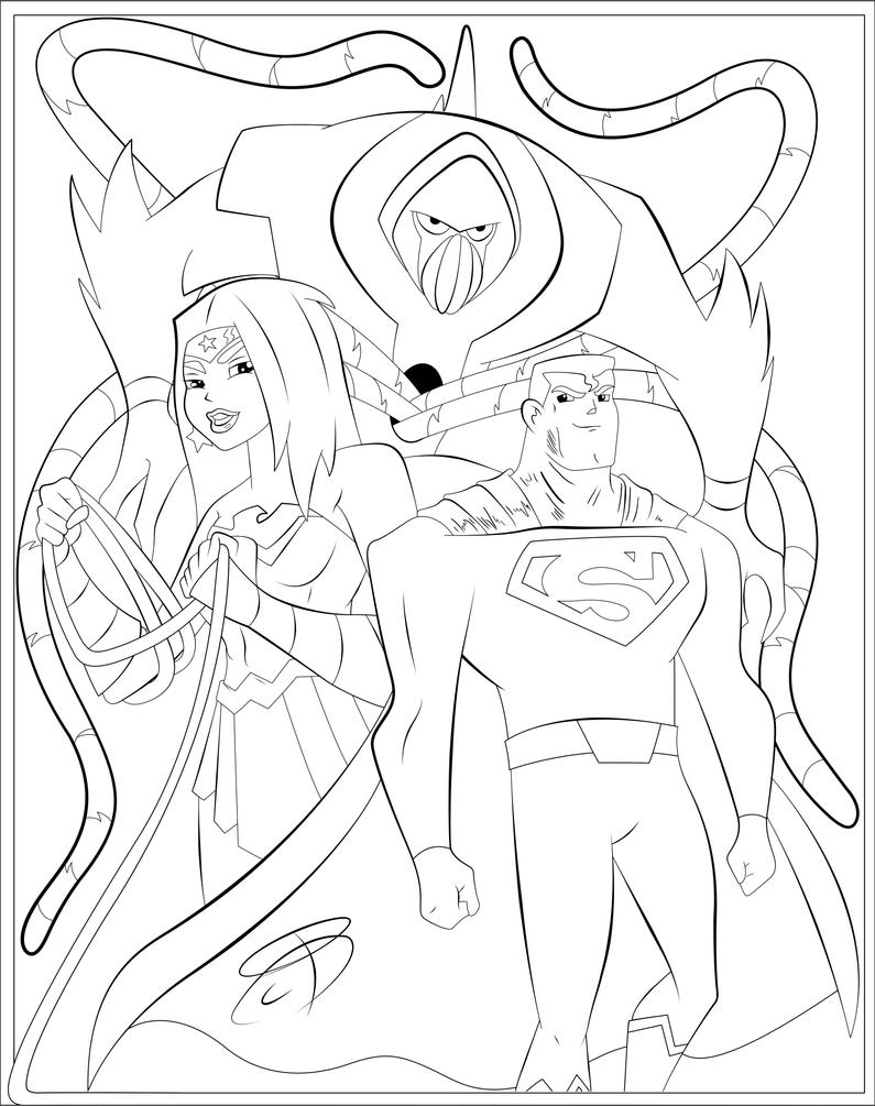 33 Heroic Justice League Coloring Pages Printable 12