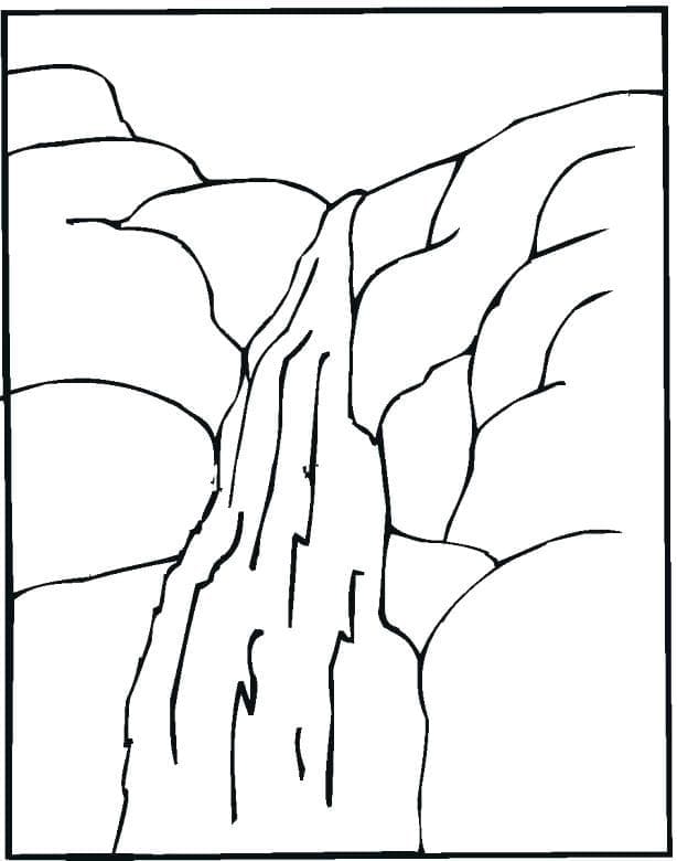 33 Mountains Coloring Pages Printable 17