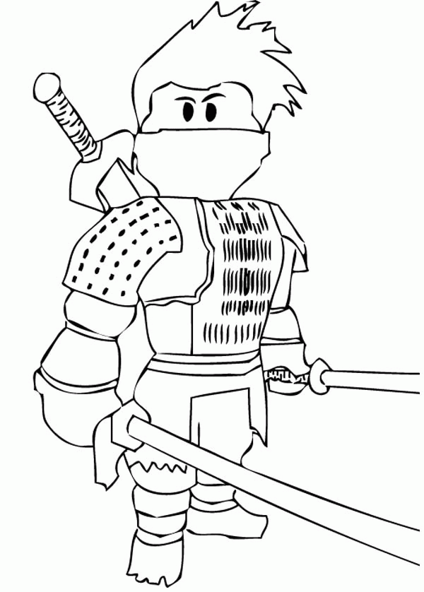 33 Ninja Coloring Pages Printable 15