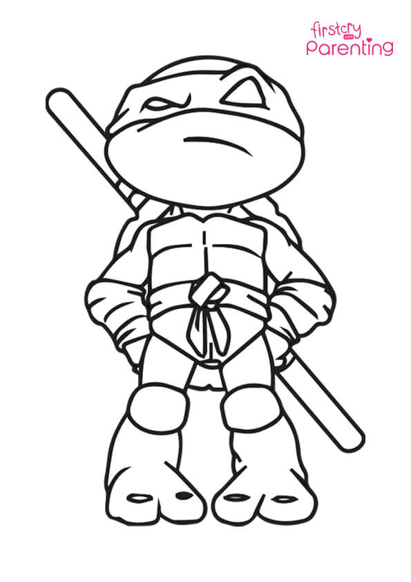 33 Ninja Coloring Pages Printable 29