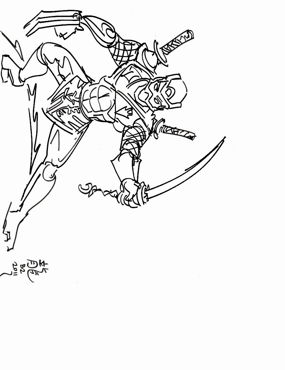 33 Ninja Coloring Pages Printable 32