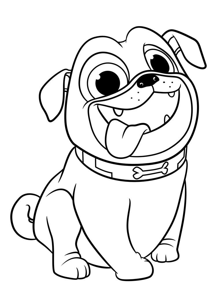 33 Pug Coloring Pages Printable 28