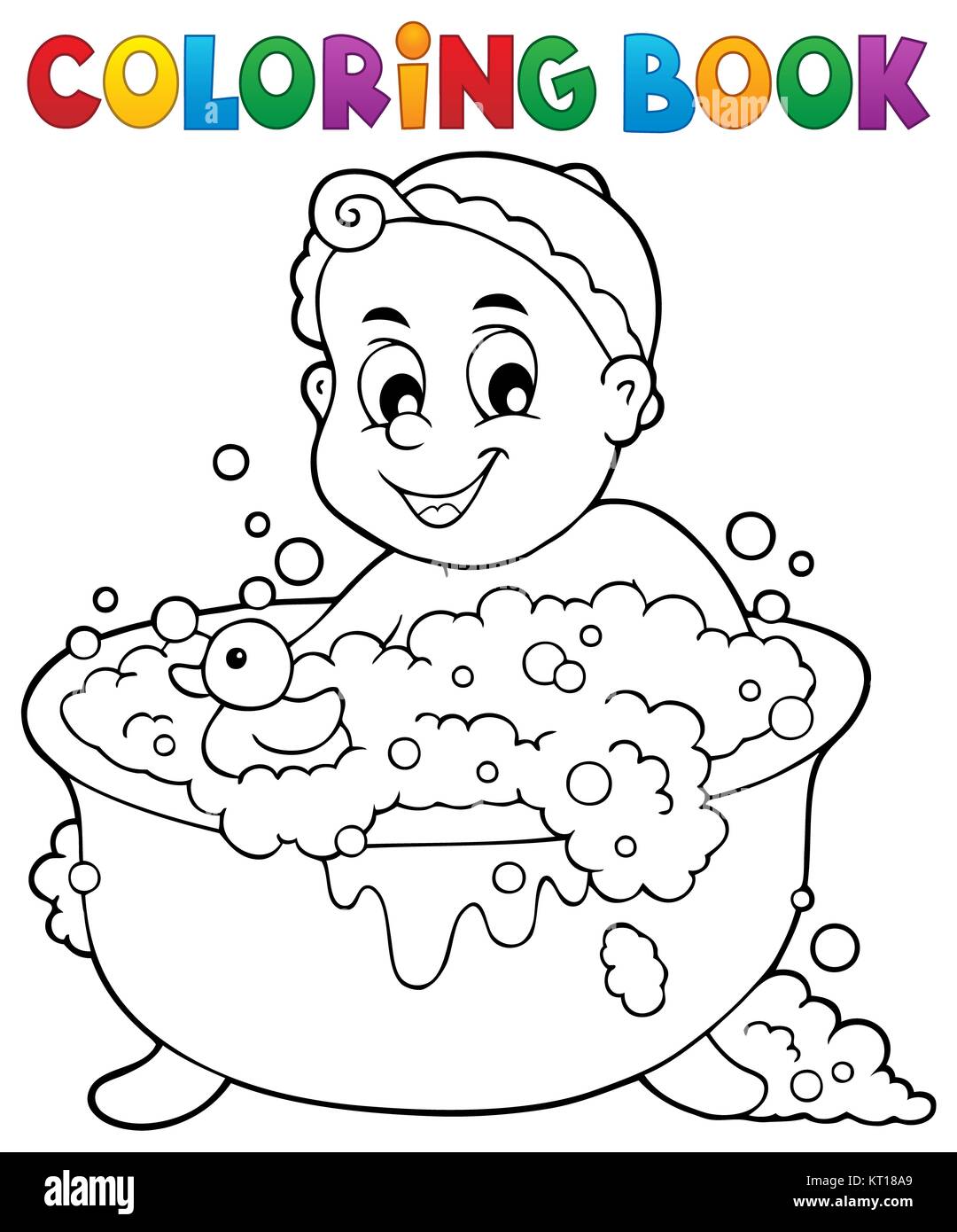 33 Relaxing Bathtub Coloring Pages Printable 33