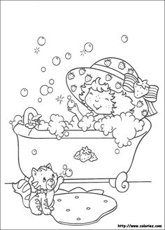 33 Relaxing Bathtub Coloring Pages Printable 34