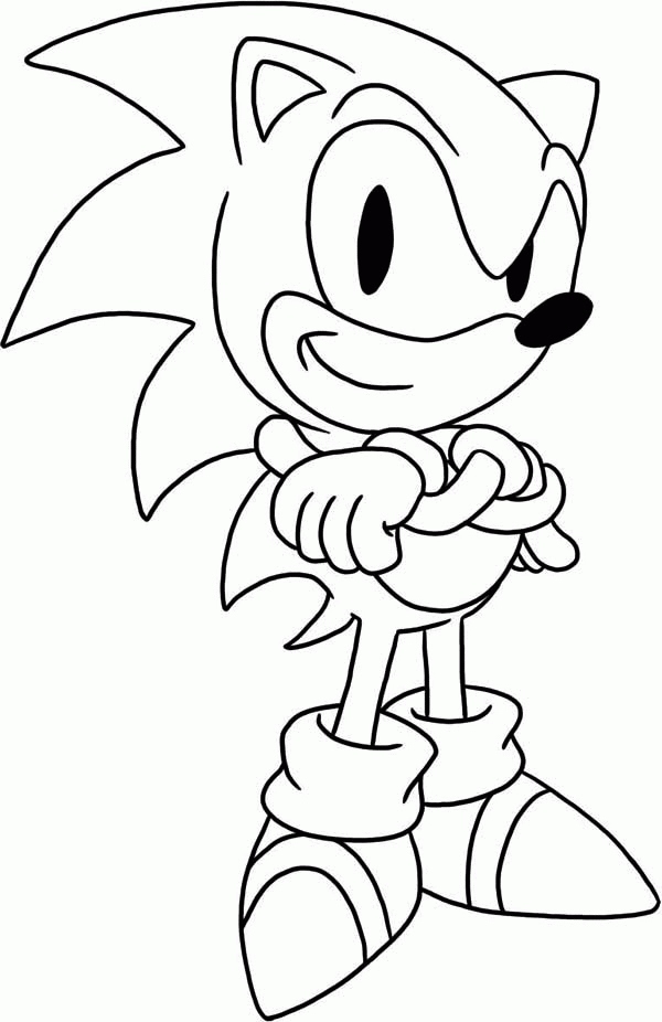 33 Sonic Running Coloring Pages Printable 12