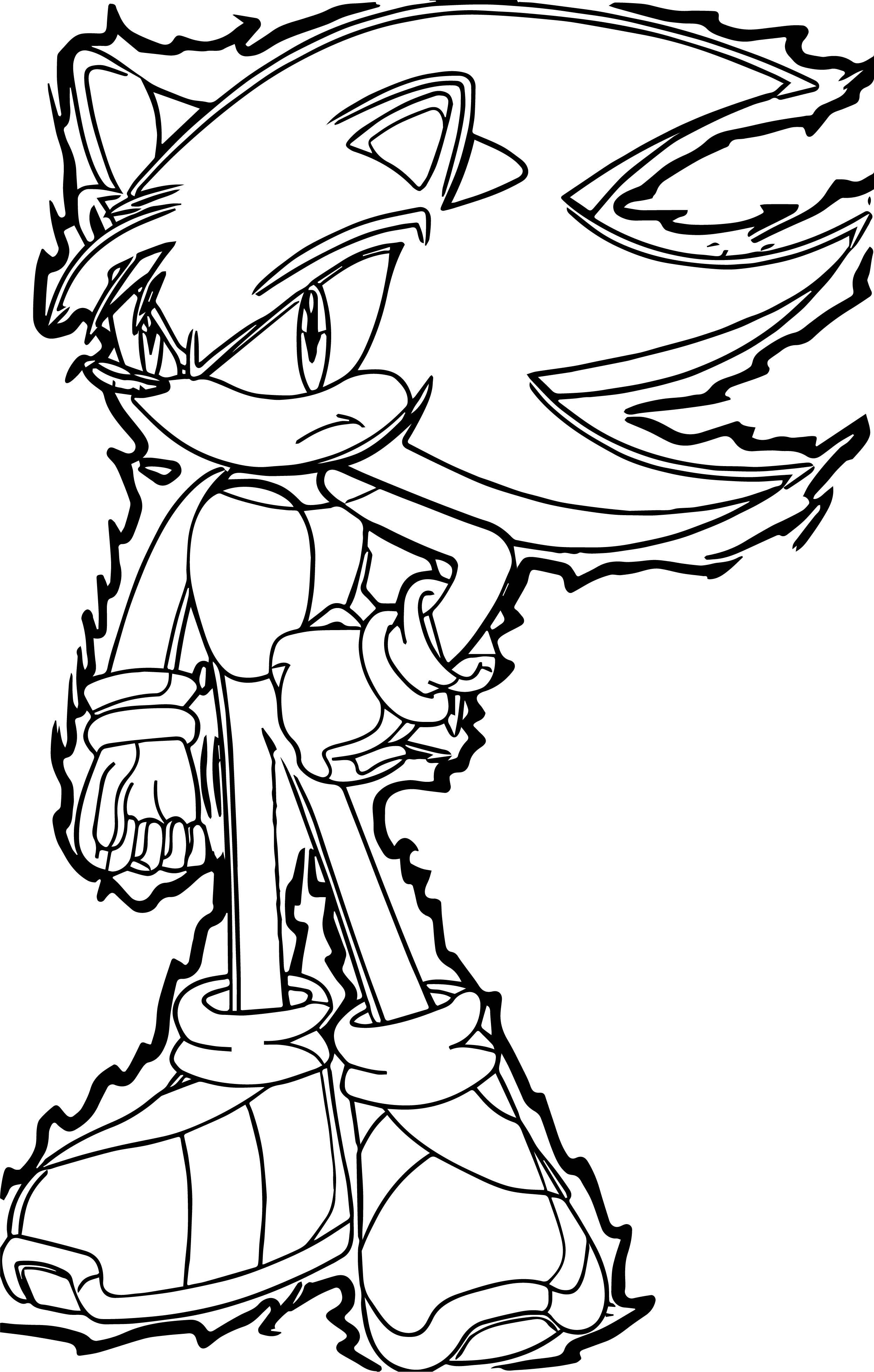 33 Sonic Running Coloring Pages Printable 35