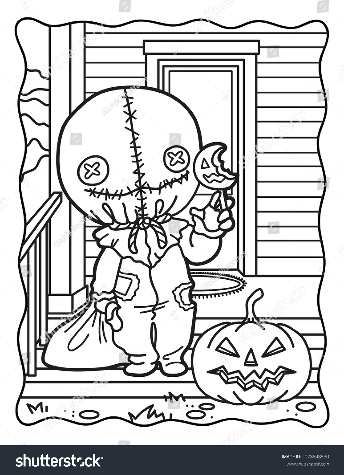 34 Adult Horror Coloring Pages Printable 20