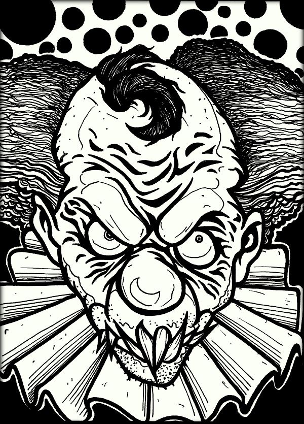 34 Adult Horror Coloring Pages Printable 31