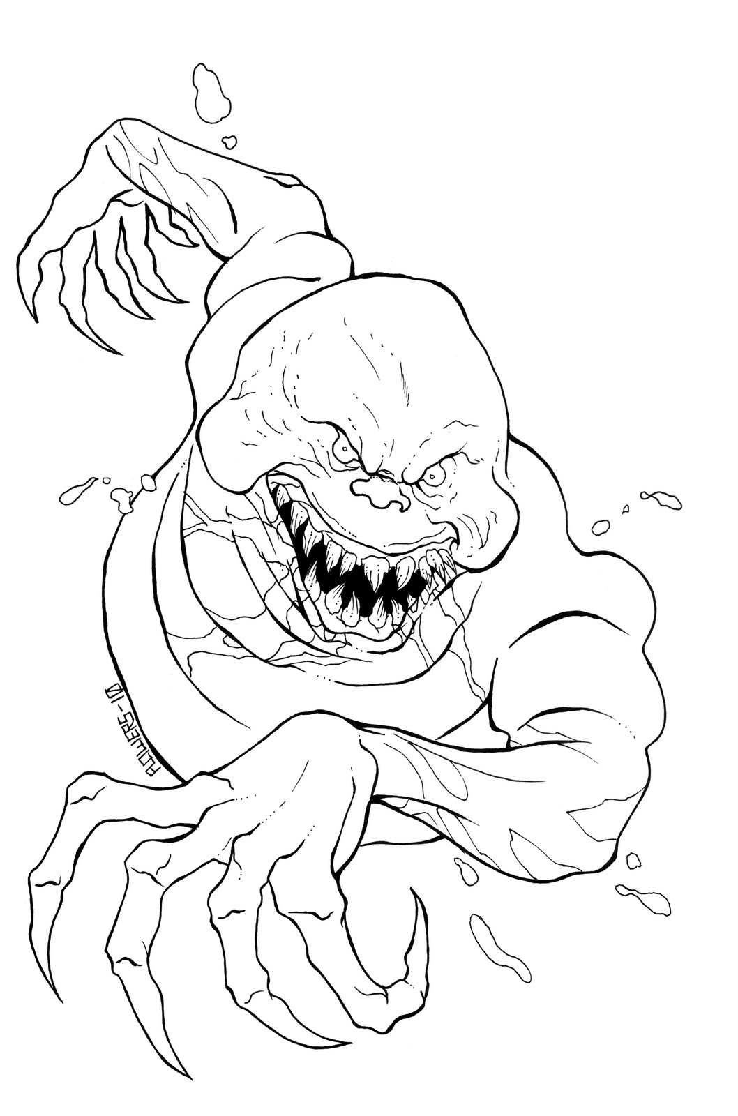 34 Adult Horror Coloring Pages Printable 35