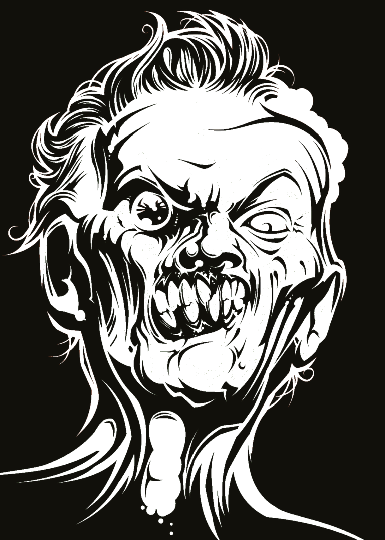 34 Adult Horror Coloring Pages Printable 8