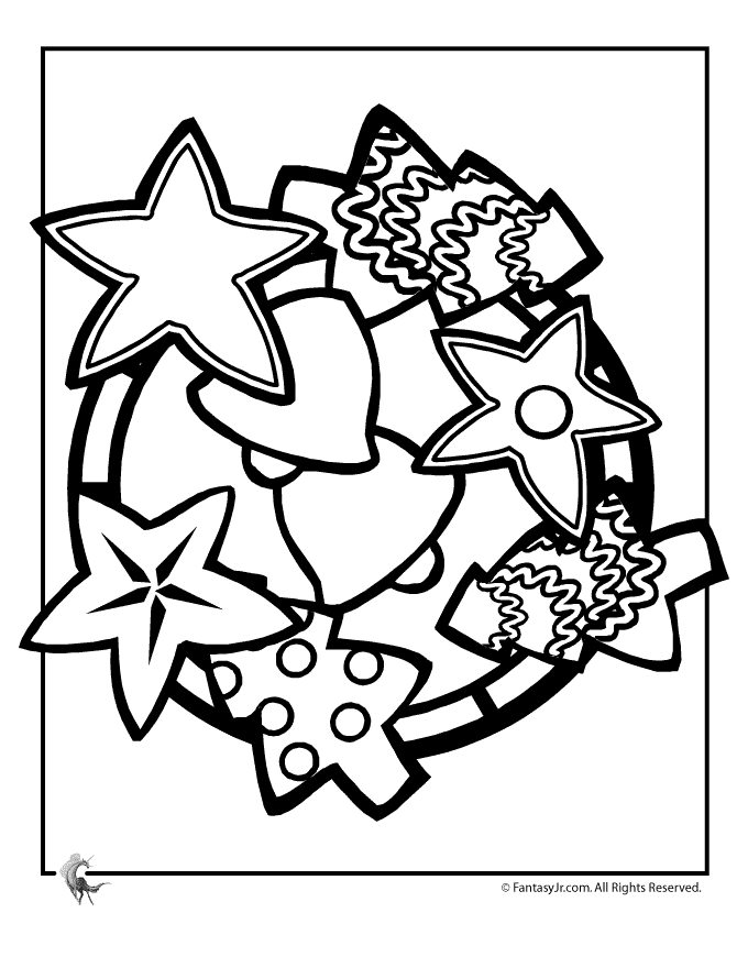 34 Cookie Coloring Pages Printable 12