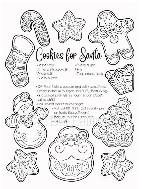 34 Cookie Coloring Pages Printable 28