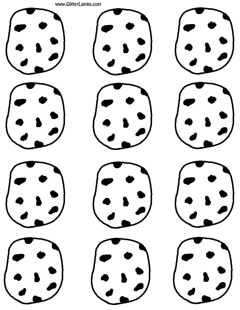 34 Cookie Coloring Pages Printable 31