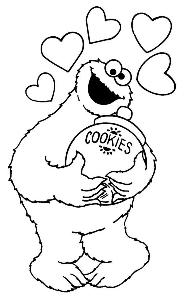 34 Cookie Coloring Pages Printable 32