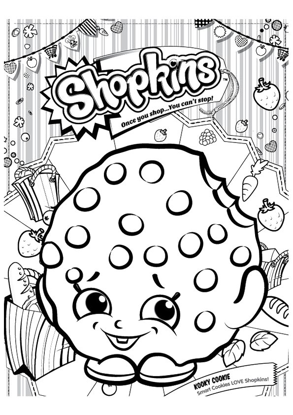 34 Cookie Coloring Pages Printable 34