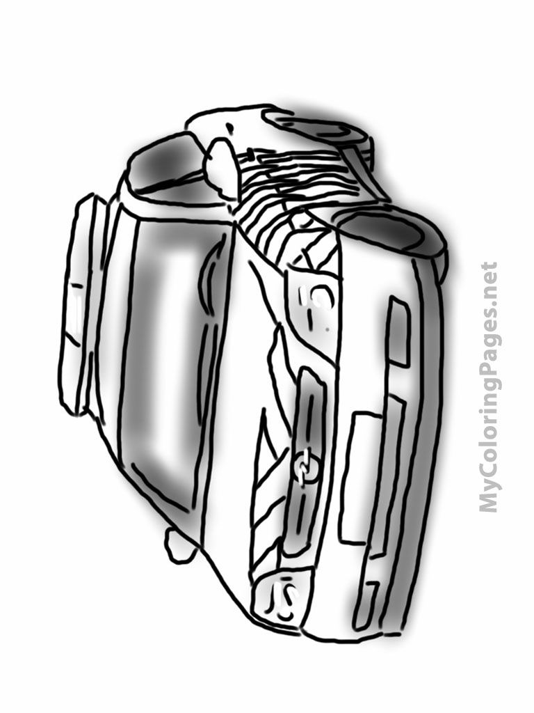 34 Drift Car Coloring Pages for Adults Printable 33