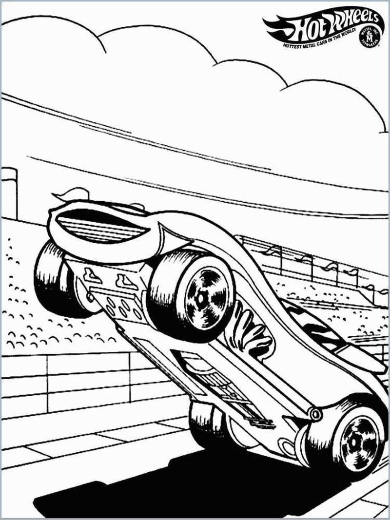 34 Drift Car Coloring Pages for Adults Printable 8