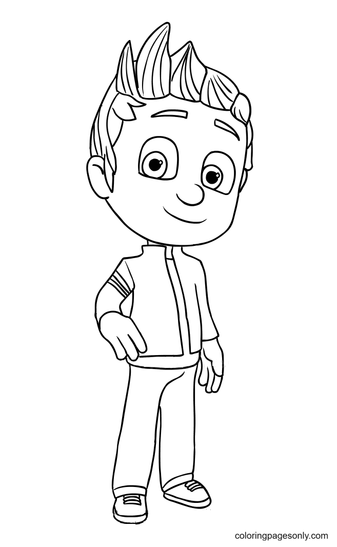 34 Heroic PJ Masks Coloring Pages Printable 10