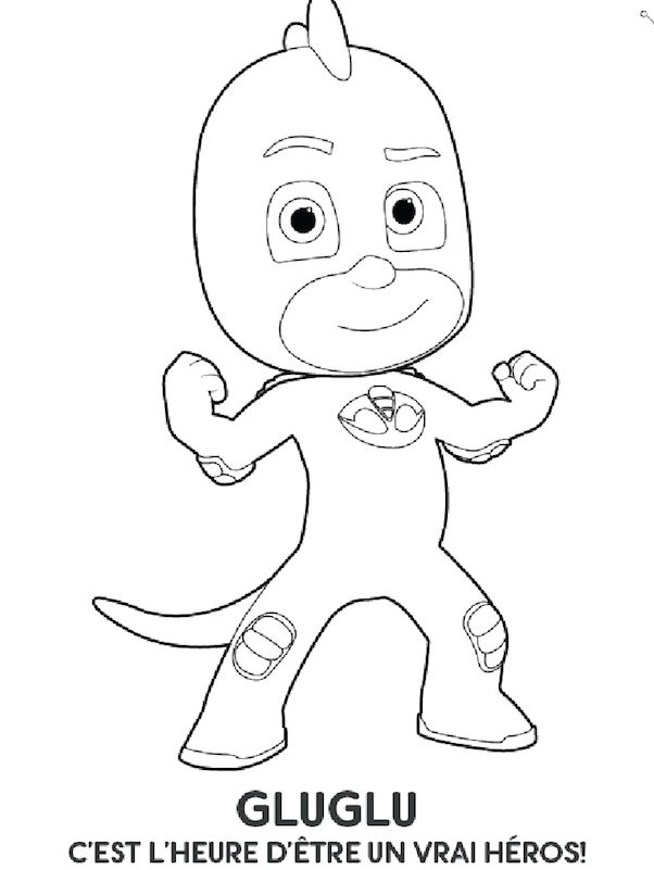 34 Heroic PJ Masks Coloring Pages Printable 13