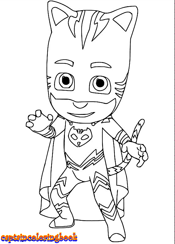 34 Heroic PJ Masks Coloring Pages Printable 19